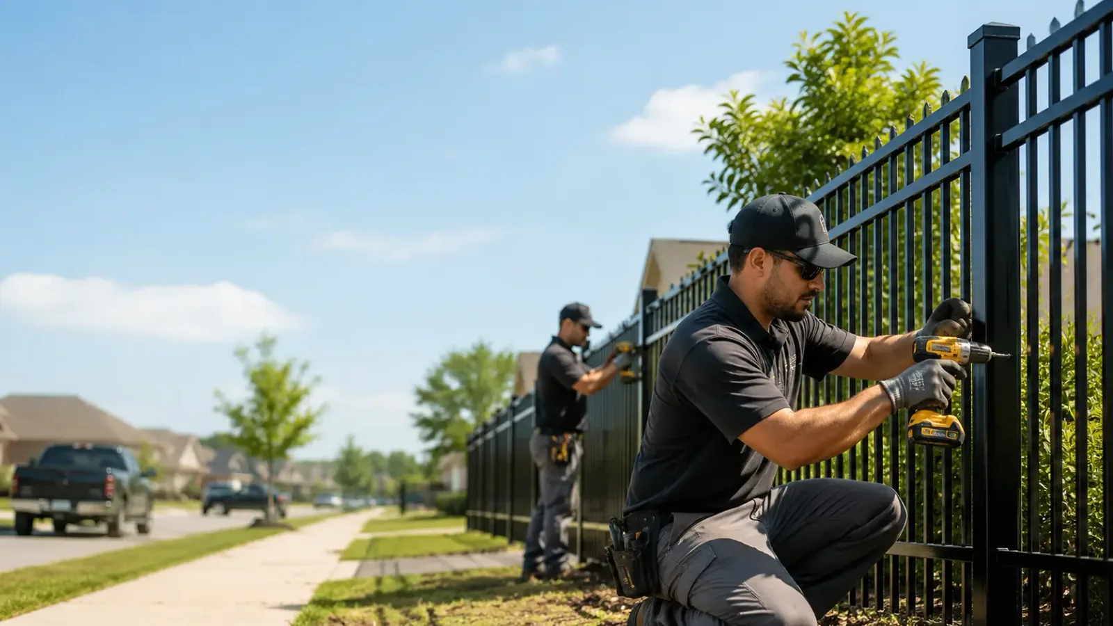 Metal Fence Installation in Azusa, CA